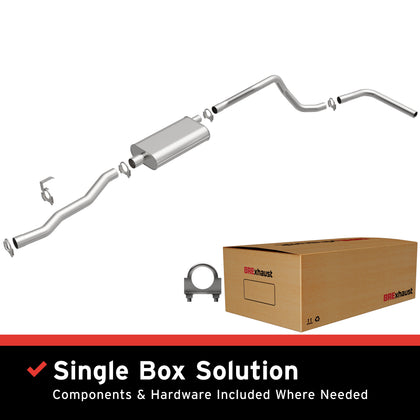 BRExhaust Direct-Fit Exhaust System Kit 106-0705