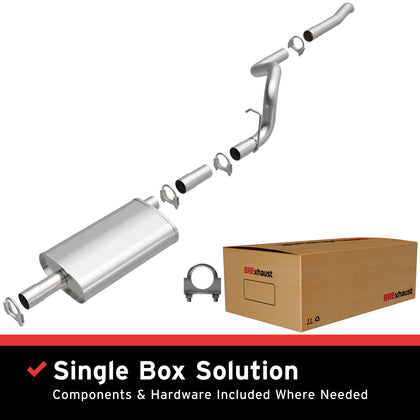 BRExhaust Direct-Fit Exhaust System Kit 106-0721