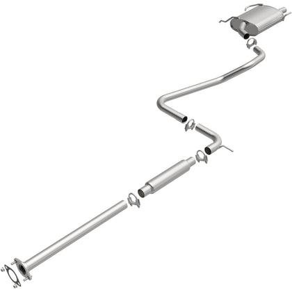 BRExhaust 1998-2001 Nissan Altima 2.4L Direct-Fit Exhaust System Kit 106-0728