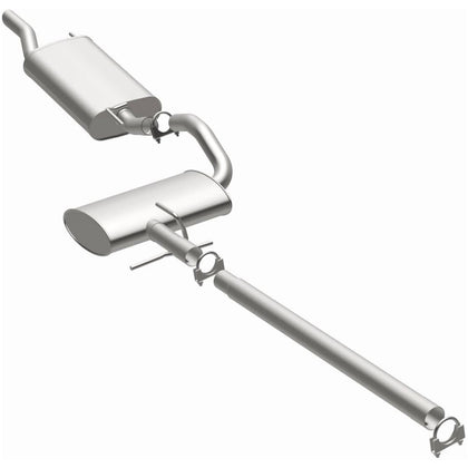 BRExhaust 1995-2002 Volkswagen Cabrio 2.0L | 1993-1999 Volkswagen Golf 2.0L Direct-Fit Exhaust System Kit 106-0729