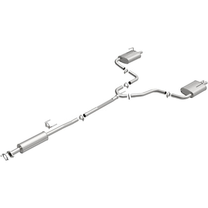 BRExhaust 2007-2018 Nissan Altima 2.5L | 2010-2012 Nissan Altima 3.5L Direct-Fit Exhaust System Kit 106-0733