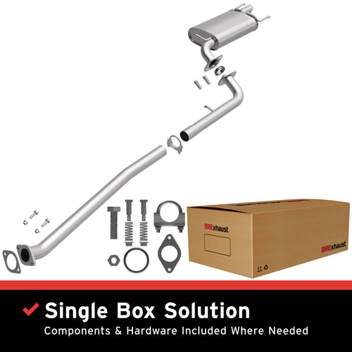 BRExhaust 2012-2017 Toyota Camry 2.5L Direct-Fit Exhaust System Kit 106-0746