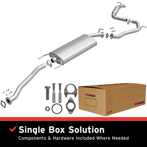 BRExhaust 2013-2018 Toyota RAV4 2.5L Direct-Fit Exhaust System Kit 106-0753
