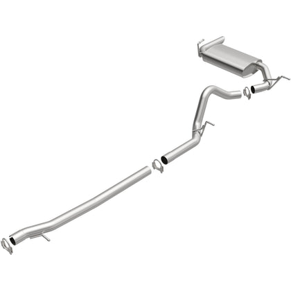 BRExhaust 2018 Jeep Wrangler JK 3.6L | 2012-2017 Jeep Wrangler 3.6L Direct-Fit Exhaust System Kit 106-0754