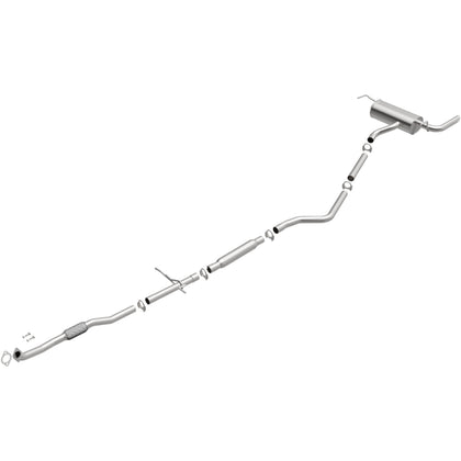 BRExhaust 2014-2019 Jeep Cherokee 2.4L Direct-Fit Exhaust System Kit 106-0781