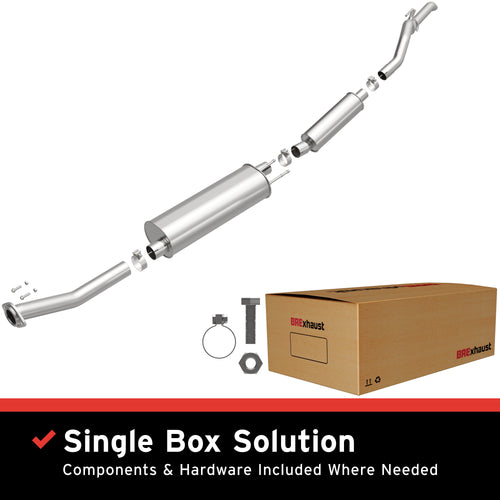 BRExhaust 2015-2019 Ford Transit-150 3.7L / 2015-2019 Ford Transit-250 3.7L Direct-Fit Exhaust System Kit 106-0782