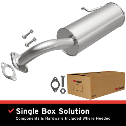 BRExhaust 2014-2019 Kia Soul 1.6L Direct-Fit Exhaust System Kit 106-0790