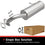 BRExhaust 2014-2019 Kia Soul 1.6L Direct-Fit Exhaust System Kit 106-0790