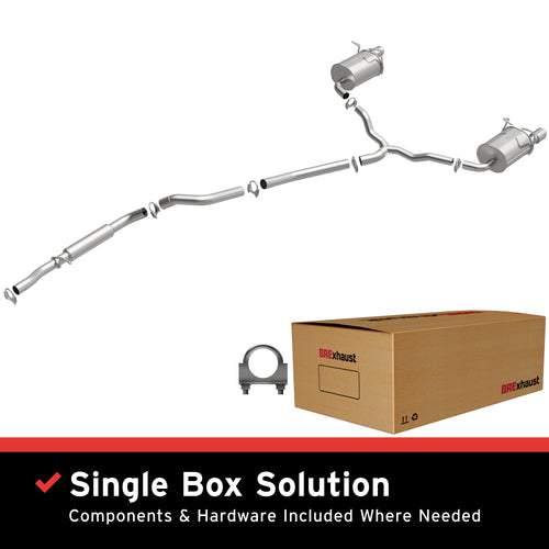 BRExhaust 2011-2017 Dodge Journey 3.6L Direct-Fit Exhaust System Kit 106-0793