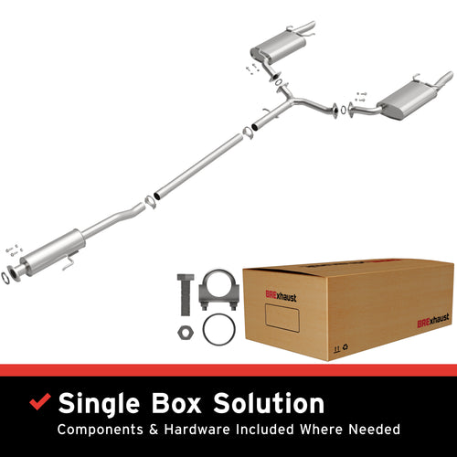 BRExhaust 2005-2012 Toyota Avalon 3.5L Direct-Fit Exhaust System Kit 106-0799