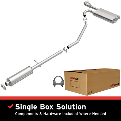 BRExhaust 2013-2018 Buick Encore 1.4L | 2015-2018 Chevrolet Trax 1.4L Direct-Fit Exhaust System Kit 106-0801