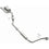 BRExhaust 2009-2013 Honda Fit 1.5L Direct-Fit Exhaust System Kit 106-0804