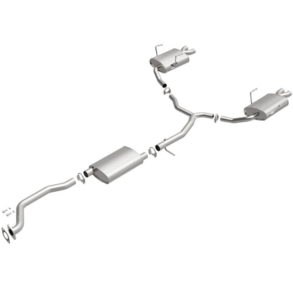 BRExhaust 2009-2012 GMC Acadia 3.6L Direct-Fit Exhaust System Kit 106-0806
