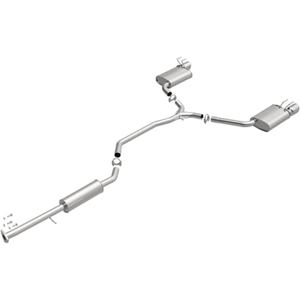 BRExhaust 2013-2017 Honda Accord 3.5L Direct-Fit Exhaust System Kit 106-0813