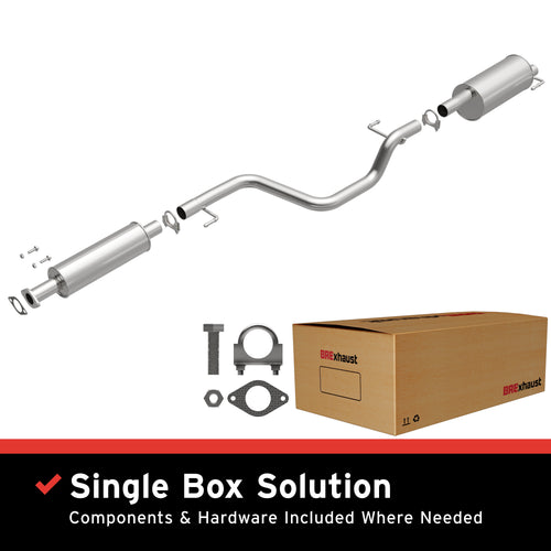 BRExhaust 2012-2016 Chevrolet Sonic 1.8L Direct-Fit Exhaust System Kit 106-0815
