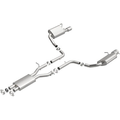 BRExhaust 2012-2014 Mercedes-Benz C350 Base 3.5L | 2008-2012 Mercedes-Benz C300 3.0L Direct-Fit Exhaust System Kit 106-0816