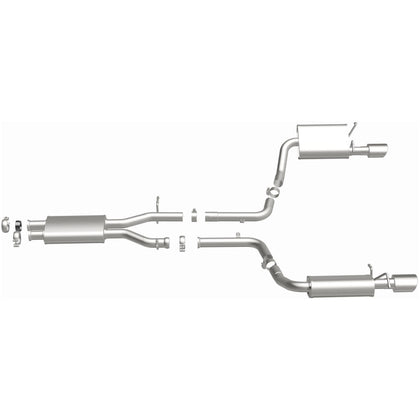 BRExhaust 2012-2014 Mercedes-Benz C350 Base 3.5L | 2008-2012 Mercedes-Benz C300 3.0L Direct-Fit Exhaust System Kit 106-0816