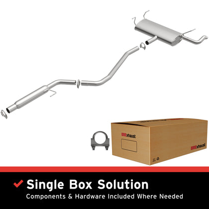 BRExhaust 2015-2017 Chrysler 200 2.4L Direct-Fit Exhaust System Kit 106-0817