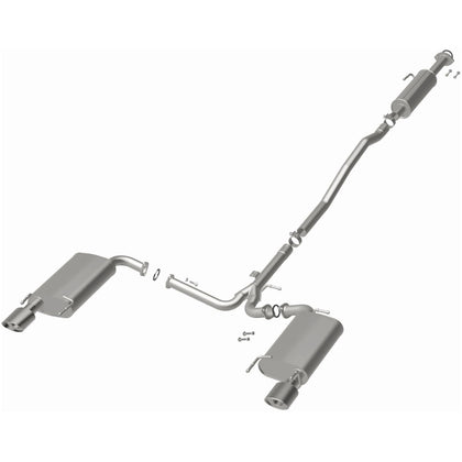 BRExhaust 2013-2016 Lexus ES350 3.5L Direct-Fit Exhaust System Kit 106-0827
