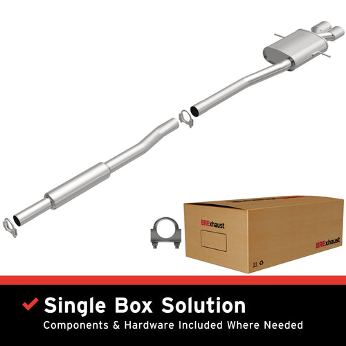 BRExhaust 2007-2014 Mini Cooper S 1.6L Direct-Fit Exhaust System Kit 106-0831