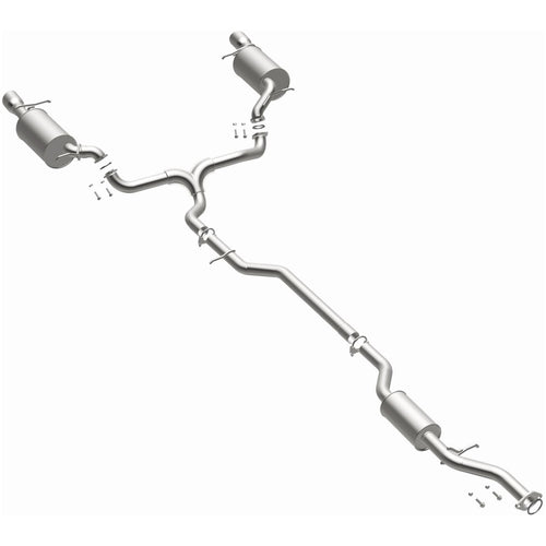 BRExhaust 2007 Mazda CX-9 3.5L | 2008-2015 Mazda CX-9 3.7L Direct-Fit Exhaust System Kit 106-0837