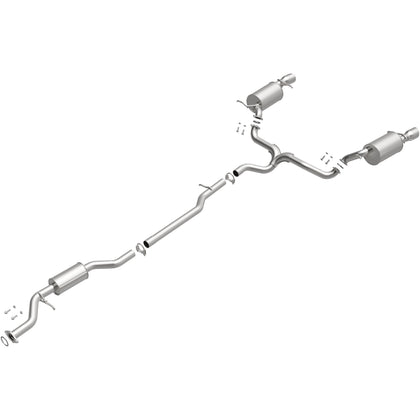 BRExhaust 2007 Mazda CX-9 3.5L / 2008-2015 Mazda CX-9 3.7L Direct-Fit Exhaust System Kit 106-0837