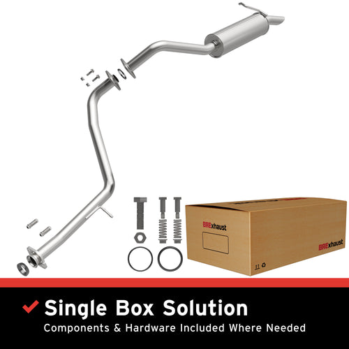 BRExhaust 2008-2015 Scion xB 2.4L Direct-Fit Exhaust System Kit 106-0843