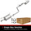 BRExhaust 2014-2016 Kia Soul 2.0L Direct-Fit Exhaust System Kit 106-0845