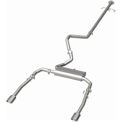 BRExhaust 2013-2016 Dodge Dart 1.4L | 2013-2016 Dodge Dart 2.4L Direct-Fit Exhaust System Kit 106-0850