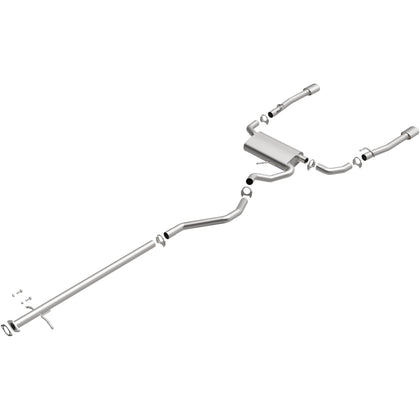 BRExhaust 2013-2016 Dodge Dart 1.4L | 2013-2016 Dodge Dart 2.4L Direct-Fit Exhaust System Kit 106-0850