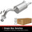 BRExhaust 2013-2017 Toyota Prius C 1.5L Direct-Fit Exhaust System Kit 106-0851