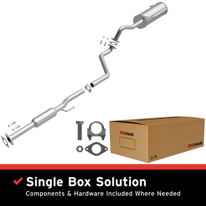 BRExhaust 2014-2016 Kia Forte 1.8L Direct-Fit Exhaust System Kit 106-0856