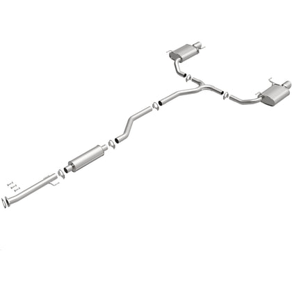BRExhaust 2009-2014 Acura TSX 2.4L Direct-Fit Exhaust System Kit 106-0861