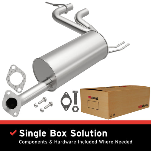 BRExhaust 2012-2017 Hyundai Veloster 1.6L Direct-Fit Exhaust System Kit 106-0872