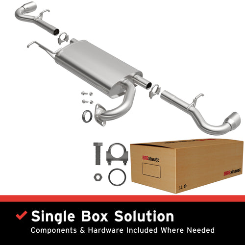 BRExhaust 2009-2015 Toyota Venza 3.5L Direct-Fit Exhaust System Kit 106-0873