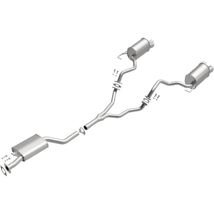 BRExhaust 2007-2009 Hyundai Santa Fe 3.3L Direct-Fit Exhaust System Kit 106-0880