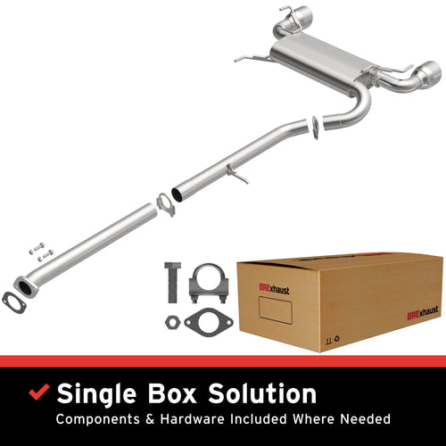 BRExhaust 2003-2009 Nissan 350Z 3.5L Direct-Fit Exhaust System Kit 106-0883