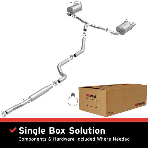 BRExhaust 2009-2010 Dodge Journey 3.5L Direct-Fit Exhaust System Kit 106-0897