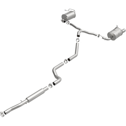 BRExhaust 2009-2010 Dodge Journey 3.5L Direct-Fit Exhaust System Kit 106-0897