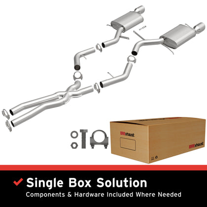 BRExhaust Direct-Fit Exhaust System Kit 106-0911