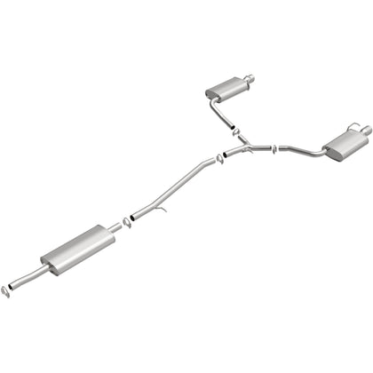 BRExhaust 2013-2019 Ford Flex 3.5L Direct-Fit Exhaust System Kit 106-0931