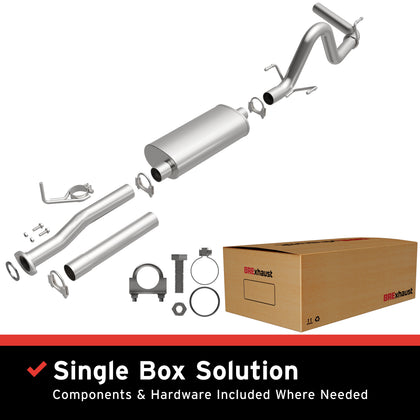 BRExhaust 2016-2023 Toyota Tacoma 3.5L Direct-Fit Exhaust System Kit 106-0942