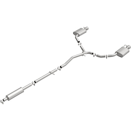BRExhaust 2016-2019 Ford Explorer 3.5L Direct-Fit Exhaust System Kit 106-0943