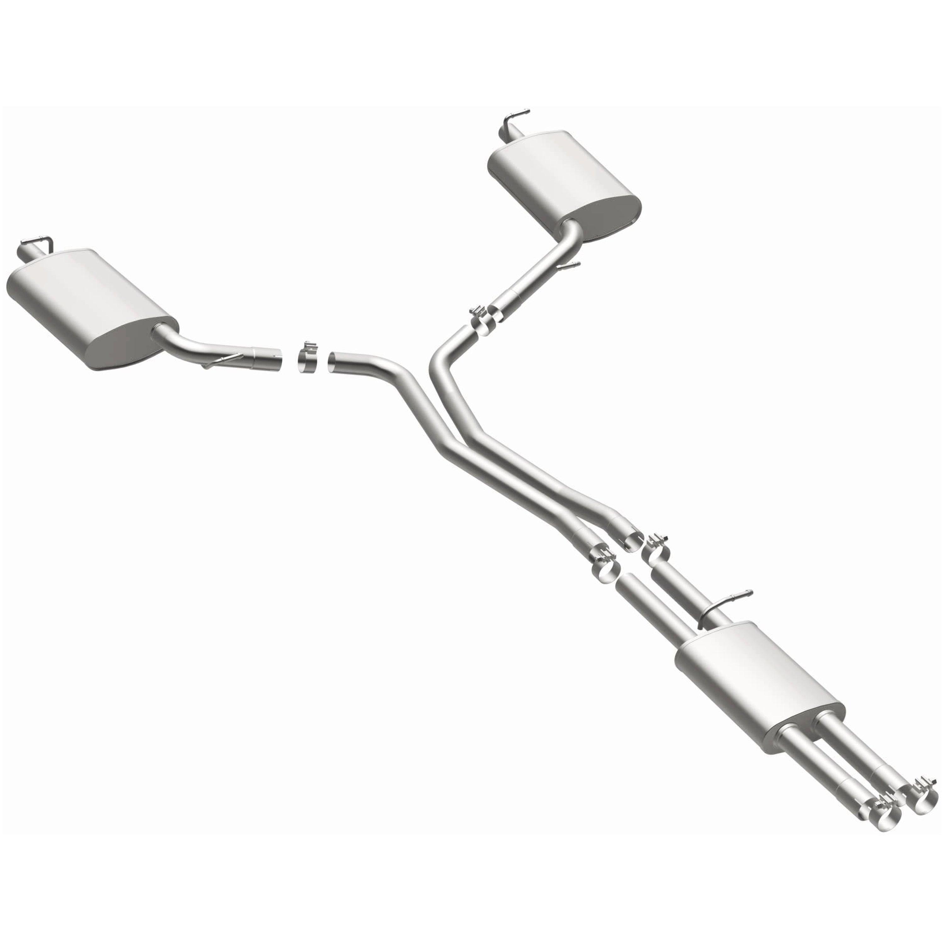 BRExhaust 2016-2017 Ford Explorer 3.5L Direct-Fit Exhaust System