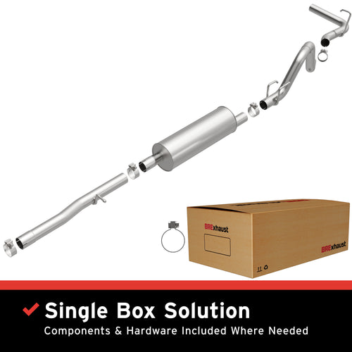 BRExhaust 2009-2014 Ford E-150 4.6L | 2009-2014 Ford E-250 4.6L Direct-Fit Exhaust System Kit 106-0965