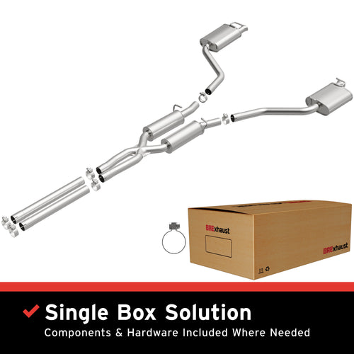 BRExhaust 2011-2014 Dodge Charger 5.7L Direct-Fit Exhaust System Kit 106-0982