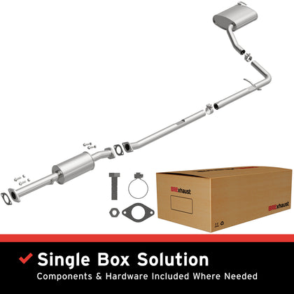 BRExhaust 2011-2016 Kia Optima 2.4L Direct-Fit Exhaust System Kit 106-1053