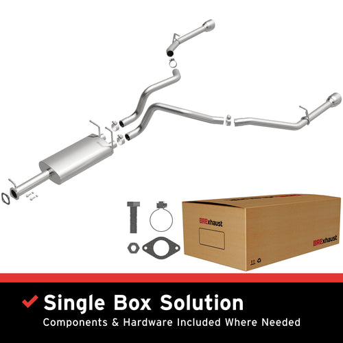 BRExhaust 2019-2024 Ram 1500 5.7L Direct-Fit Exhaust System Kit 106-1074
