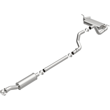 BRExhaust 2018-2025 Jeep Wrangler 2.0L Direct-Fit Exhaust System Kit 106-1105