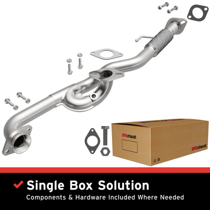 BRExhaust Direct-Fit Exhaust Front Pipe Kit 107-0011